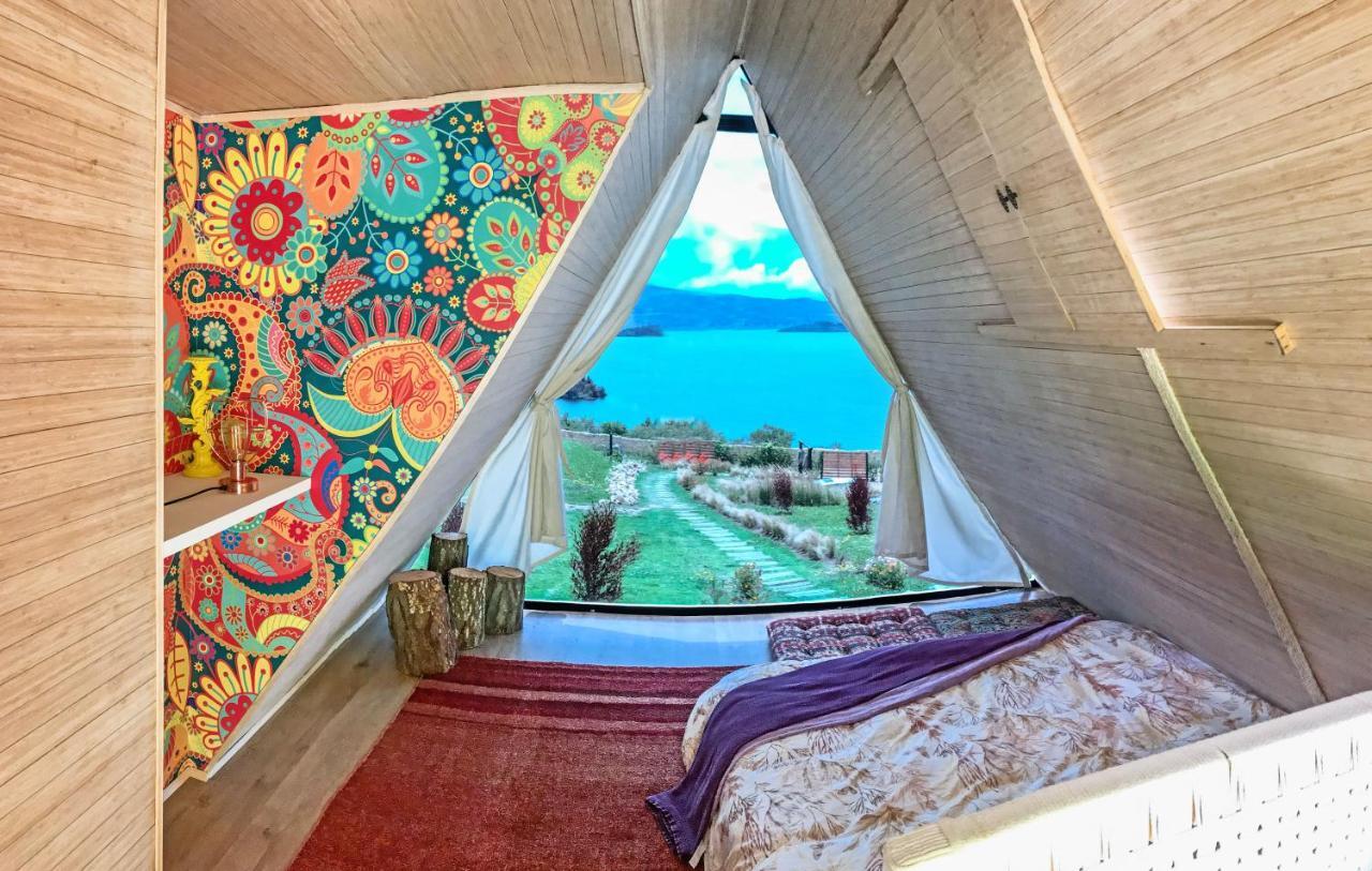 La Quinta Glamping - Lago De Tota Cuítiva エクステリア 写真