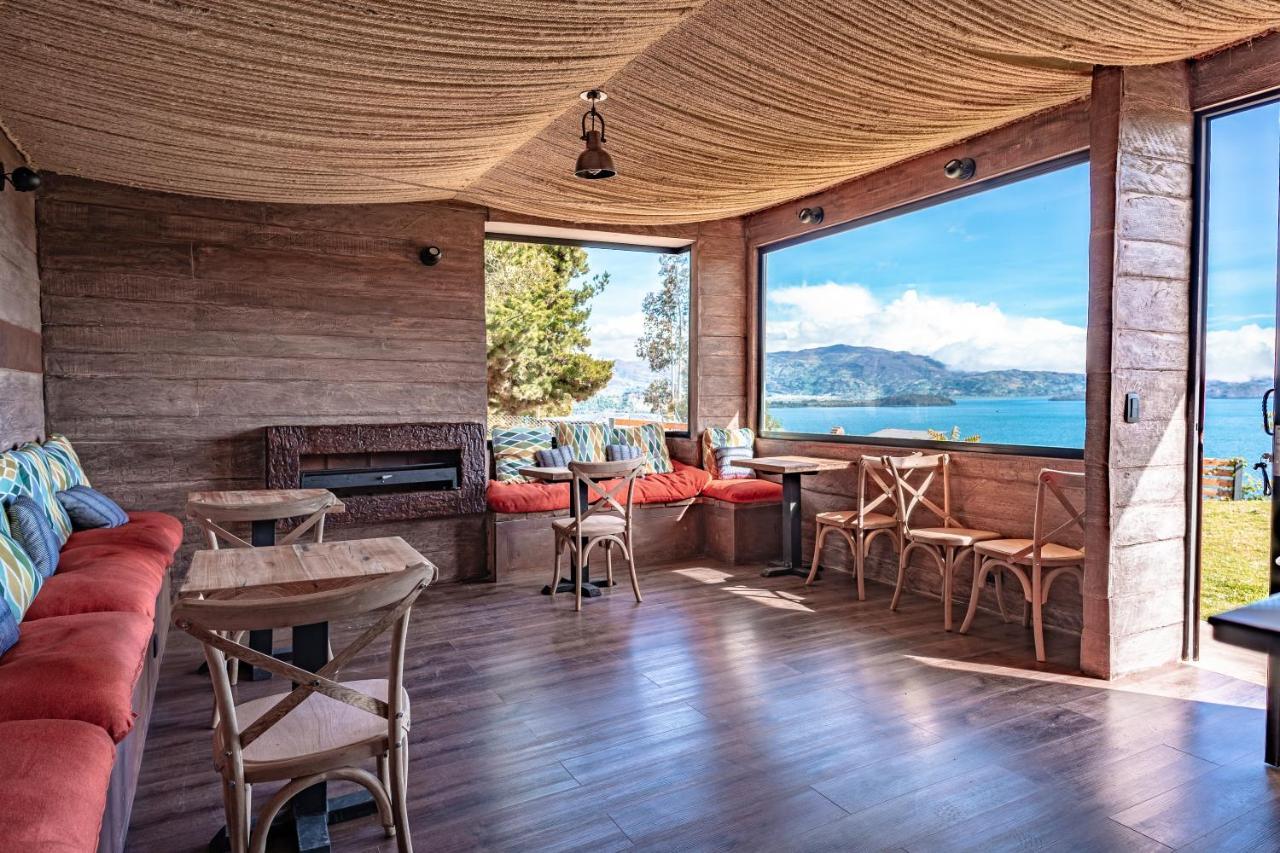 La Quinta Glamping - Lago De Tota Cuítiva エクステリア 写真